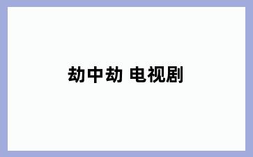 劫中劫 电视剧